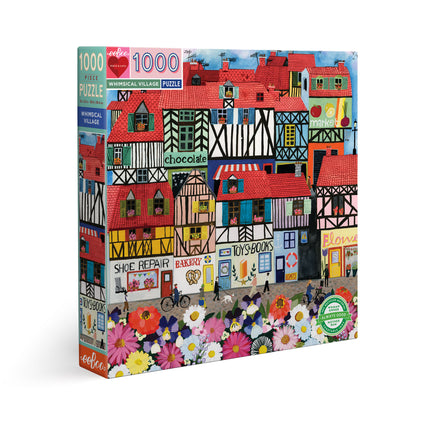 1,000-Piece Puzzle - "Whimsical Village"