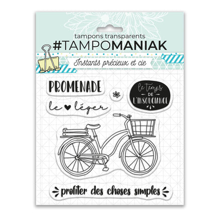 Transparent Stamps - Profiter des choses simples, French Ed.