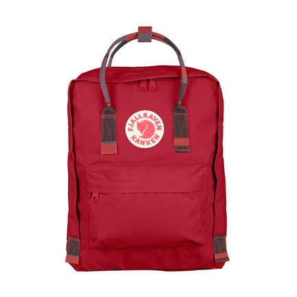 Kånken Backpack - Deep Red/Random Blocks