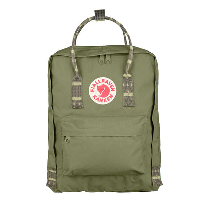 Kånken Backpack - Green/Folk Pattern