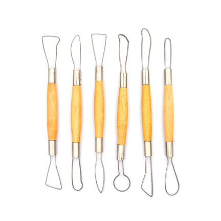 6-Piece Flat End Wire Tool Set - 8 in