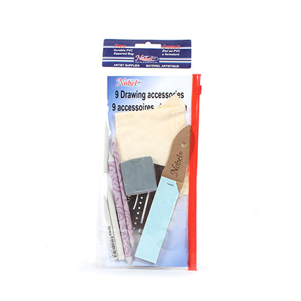 9 Piece Set of Drawing Supplies