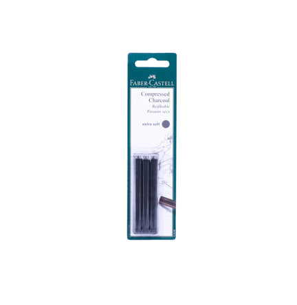 PITT Compressed Charcoal Sticks - Set of 3, Extra Soft