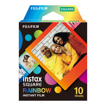 Instax Square Instant Film Pack - Rainbow