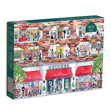 1,000-Piece Puzzle - "A Day At The Bookstore"