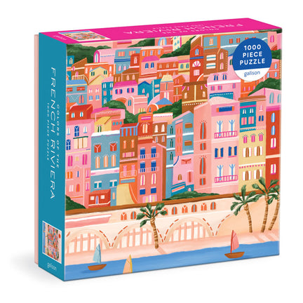 1,000-Piece Puzzle - "Colours Of The French Riviera"