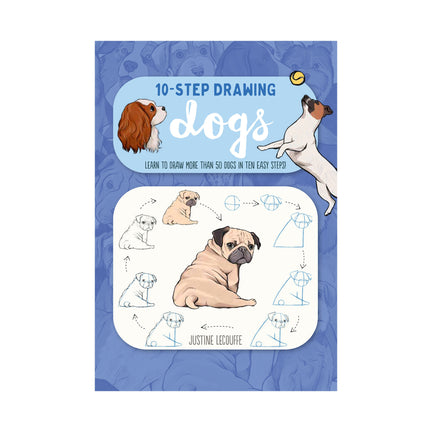 Ten-step drawing dogs - English Ed. 