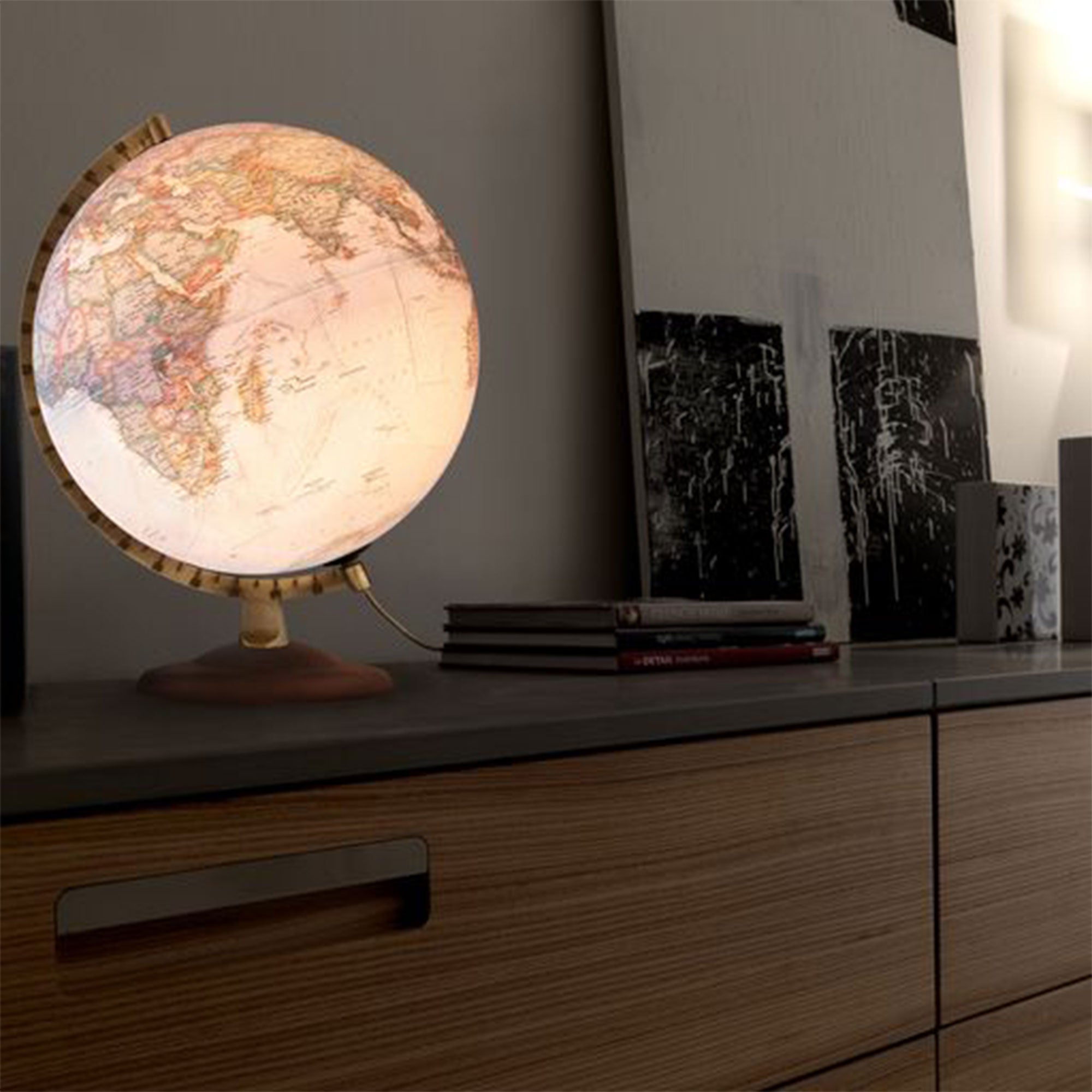 NG Gold Executive Geographical Globe | DeSerres