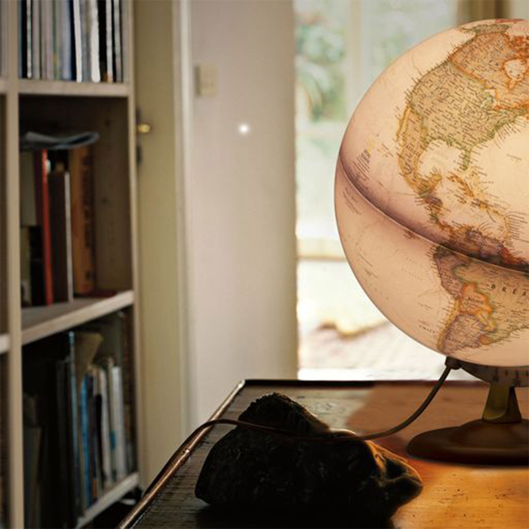 NG Gold Executive Geographical Globe | DeSerres