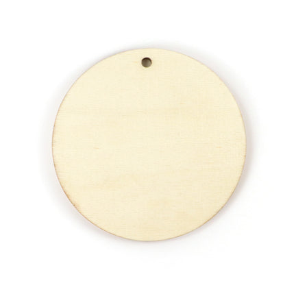 Wooden Disk - 12 x 12 x 0.4 cm