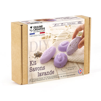 DIY Lavender Soap Kit