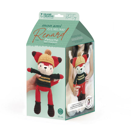 DIY Amigurumi Kit - Fox