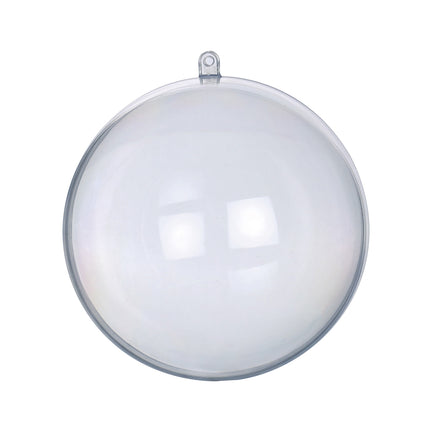 Divided Transparent Plastic Ball - 14 cm