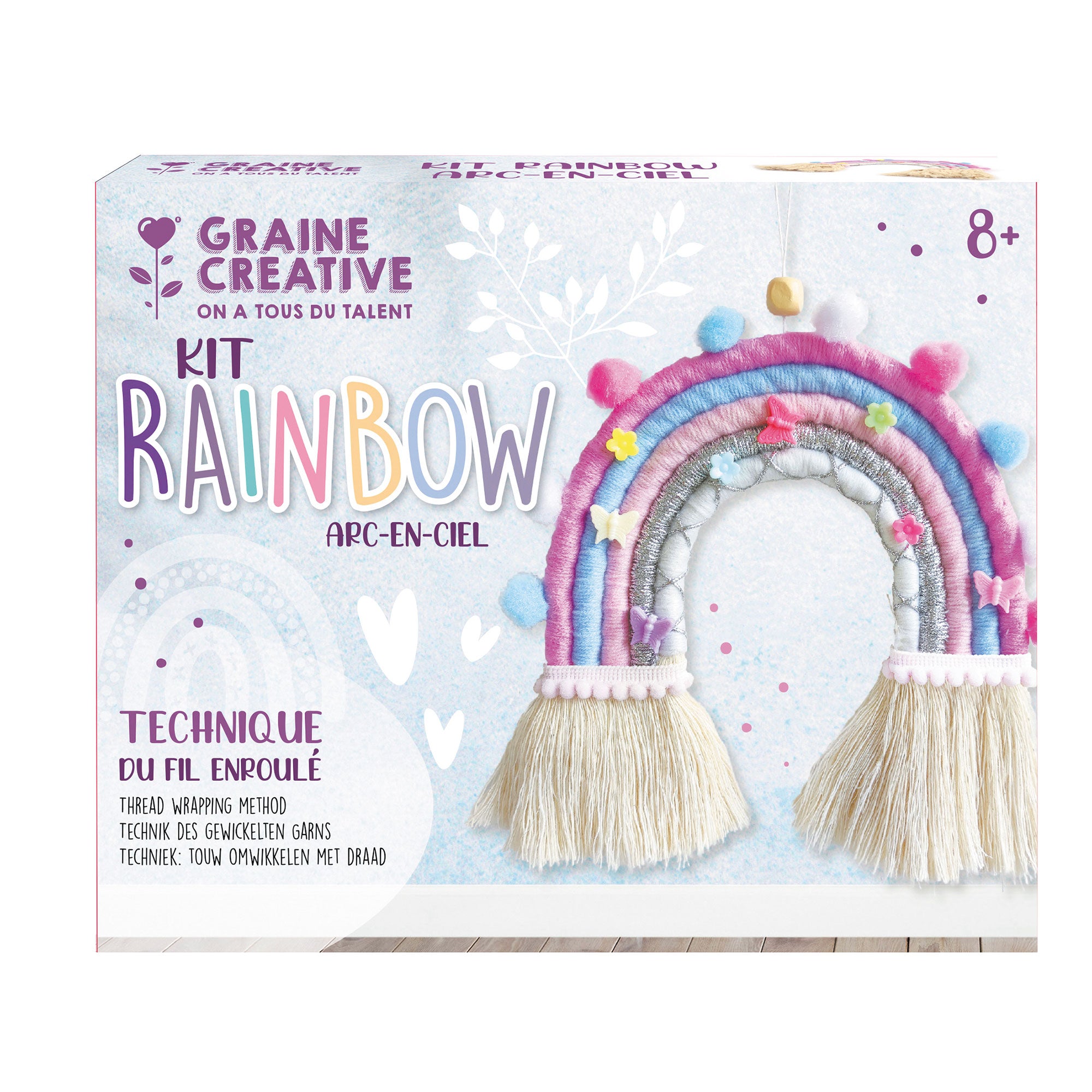 Thread Wrapping Kit - Rainbow &VerticalLine; DeSerres