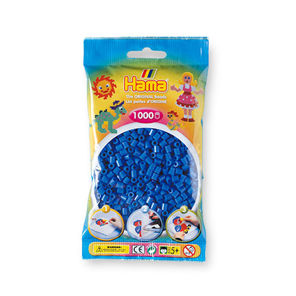 1,000-Pack Hama Midi Beads - Light Blue