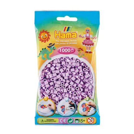 1,000-Pack Hama Midi Beads - Pastel Lilac