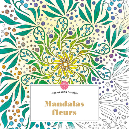 Mandalas fleurs - French Ed.