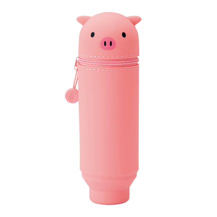 Stand Up Pen Case - Pig