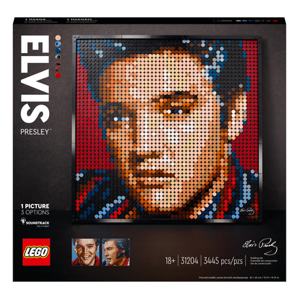 LEGO® Art - Elvis Presley “The King”