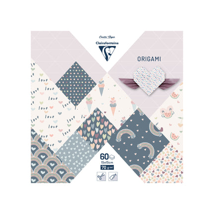 60-Sheet Origami Kit - Little Love