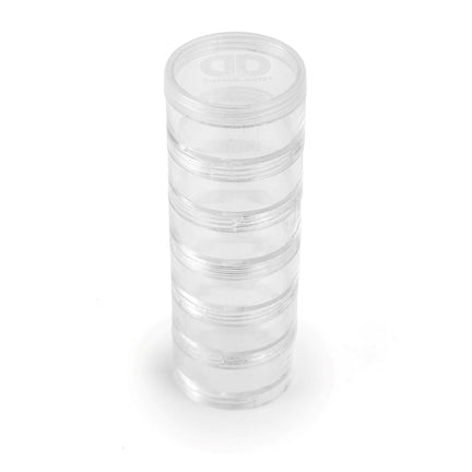 6-Pack Diamond Dotz Stackable Storage Cylinders