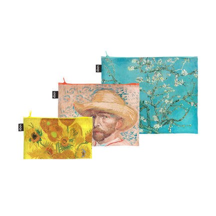 3-Pack Zip Pouches - Vincent van Gogh