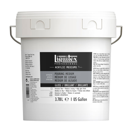 The Most Liquitex Professional Pouring Medium Iridescent 473ml Liquitex is  Now for sale at an unbeatable price