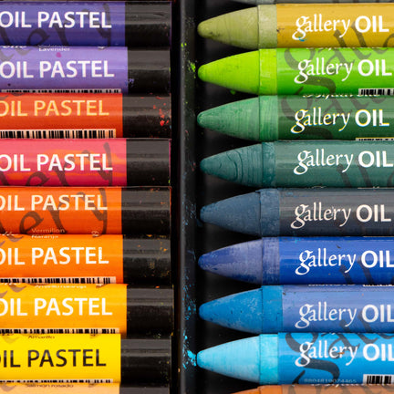 24-Pack Aquarelle Oil Pastels