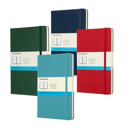 Classic Notebook - Dotted, Hard Cover