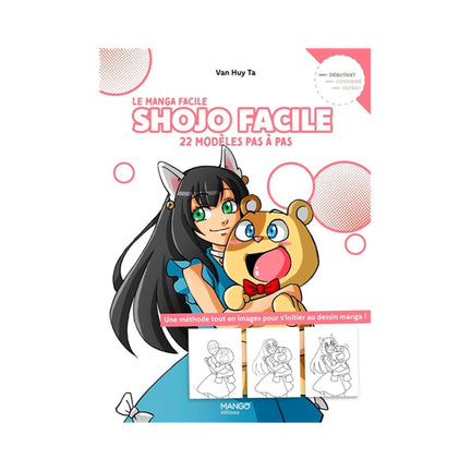 Manga Shojo facile: 22 modèles pas à pas - French Ed.