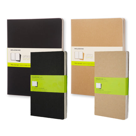3-Pack Journals - Plain