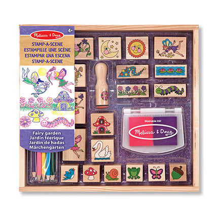 Stamp-A-Scene kit - Fairy garden