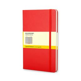 Large Squared Notebook-Red