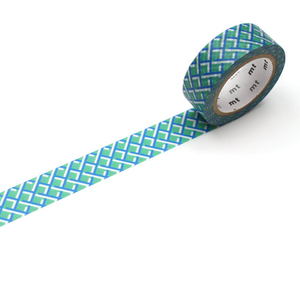 MT Washi Masking Tape - Mesh Green