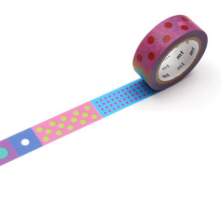 MT Washi Masking Tape - Polka Dot Vivid 