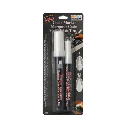 2-Pack White Chalk Markers