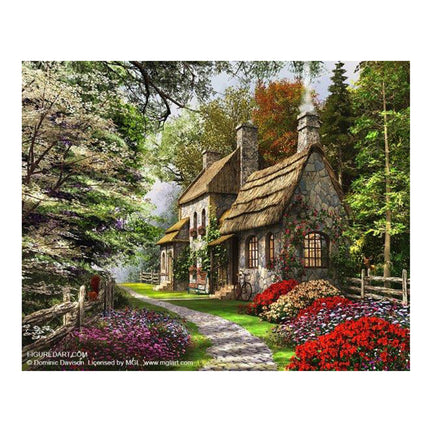 Paint by Numbers Kit - "Country Scene"