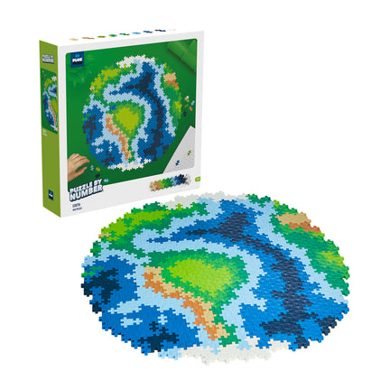 800-Piece Puzzle by Number - Earth