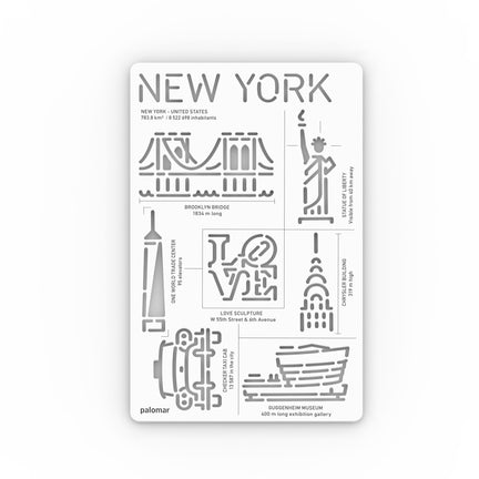 Citygrapher Stencil - New York