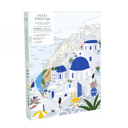 Petit Pinceau Paint by Numbers Kit - "Santorini"