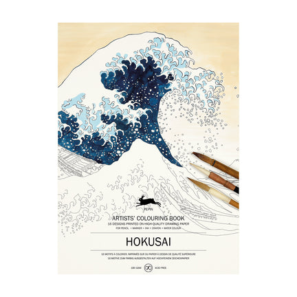 Artists' Colouring Book: Hokusai