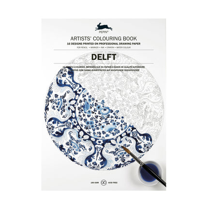 Artists' Colouring Book: Delft