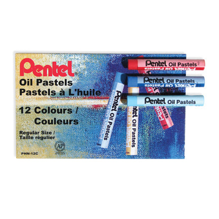 Pentel 12 oil pastel set
