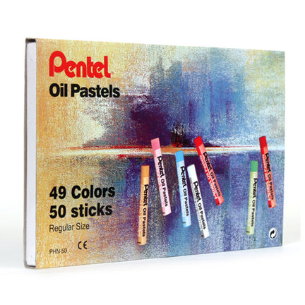 Pentel 50 oil pastel set