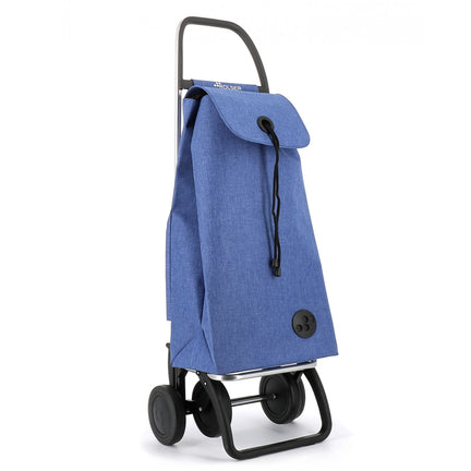 I-Max Tweed 4 Shopping Trolley - Blue