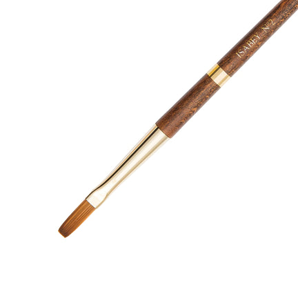 Isaqua Watercolour Paintbrush - Flat Rigger Long #2