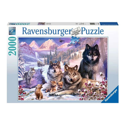 "Winter Wolves" Adult Puzzle - 2,000 Pieces