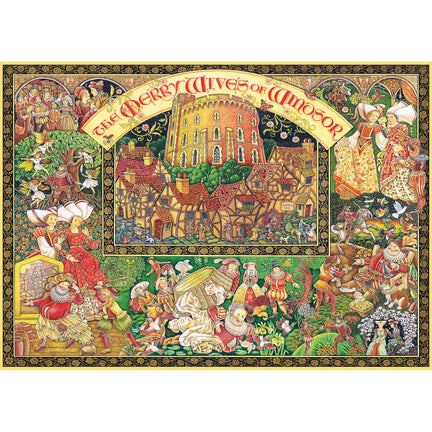 1,000-Piece Puzzle - "Windsor Wives"