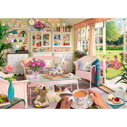 1,000-Piece Puzzle - "The Tea Shed"