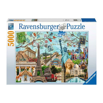 5,000-Piece Puzzle - "Big City Collage"